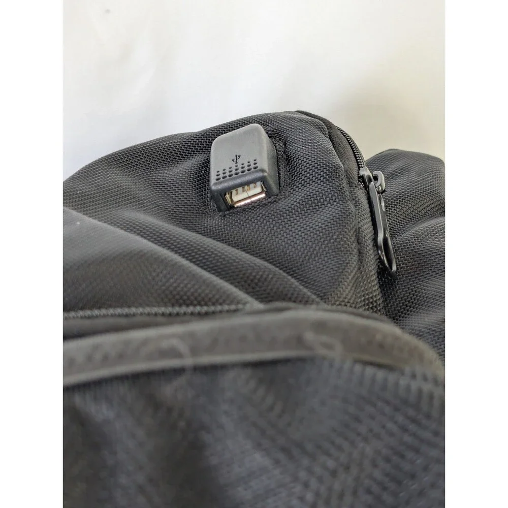 KROSER 17.3 Travel Laptop Backpack XL Heavy Duty USB Charging Port RFID Black